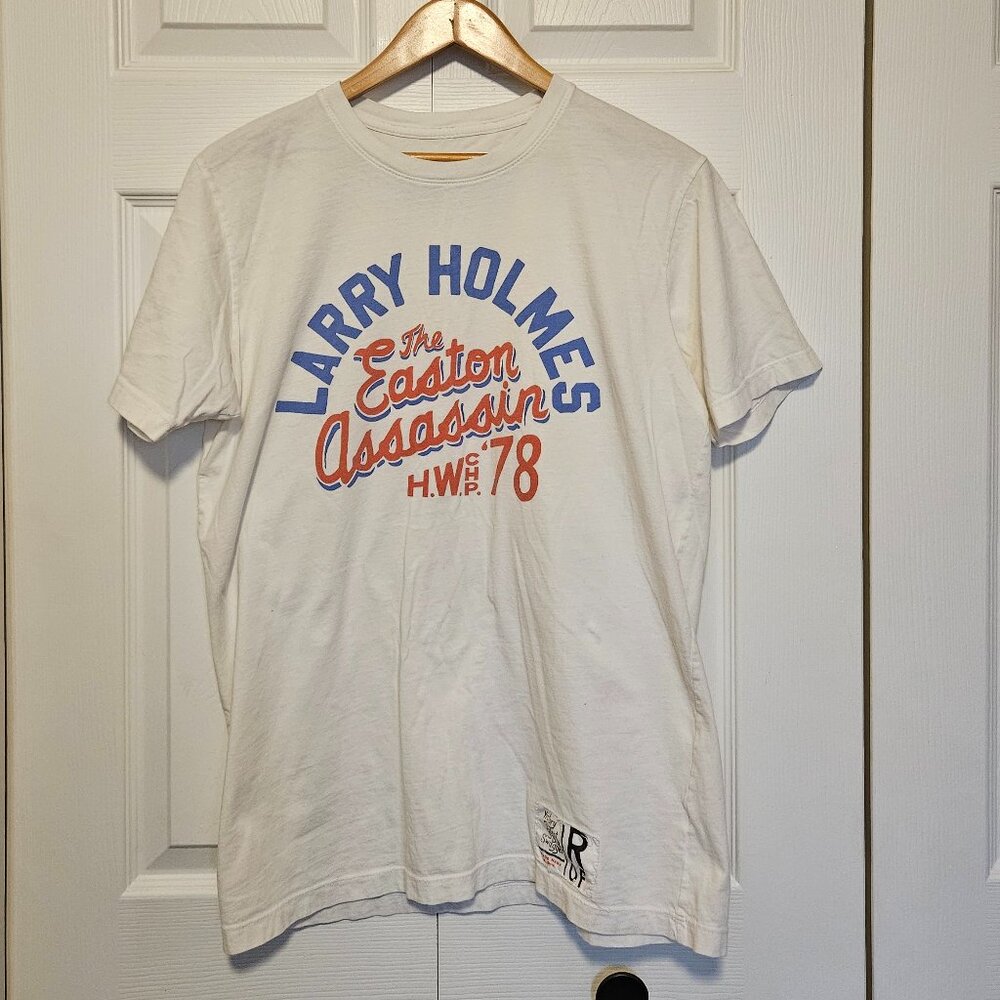 Roots of Fight Larry Holmes T-Shirt (Medium) (OOP)